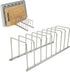 Spectrum Euro Kitchen Organizer, Satin Nickel, Space-Saving Dish Rack Holder for Pots & Pans