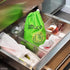 3-Layer 13.37x11 Lettuce Keeper for Refrigerator Reusable Produce Storage Bags with Foil Lining and Drawstring |