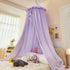 dix-rainbow Princess Decor Canopy for Kids Bed, Soft and Durable Bed Canopy for Girls Room Tent Canopy Dreamy Mosquito