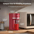6 12 oz. Horavie Mini Single Serve Coffee Maker for K Cup and Ground Coffee, Fast Brew One Cup Coffee Machine