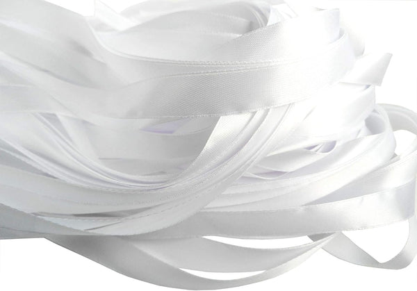 50PCS Ribbon Wands with Triple Ribbon and Silver Bell, Party Favors, Magic Fairy Wands for Wedding Decor