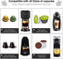 Nespresso Pods Holder, k-Cup Organizer Storage for Coffee Bar Accessories, Wall Mount Under Cabinet Coffee Maker