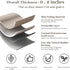 Diatomaceous Earth Bath Mat - Super Absorbent Non-Slip Fast Drying Shower Rug, Thin Bathroom Floor Mat, Machine