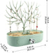 MORE&LESS Antlers Jewelry Display Stand with Drawer, Tree Tower Rack Organizer for Rings, Earrings, Necklaces, Bracelets