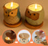 Citronella Candles Outdoor Gift Ideas, 6x3.5oz Novelty Owl Soy Candles for Garden, Porch, Outdoor Décor