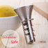 Best Utensils Stainless Steel Manual Lemon Juicer, 18/8 Hand Citrus Juicer and Lemon Pourer