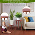 Eocogup Indoor,2 Pack Plant Stand Single Plant Tables Indoor,Planter Stand,Multi-purpose Plant Shelf for Living Room