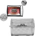 Stainless Steel Rotisserie Basket, 360 Degree Rotatable Oven Cage for Baking Nuts BBQ Roaster Tool