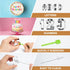 Alphabet & Number Cookie Cutters Set, 35 Pieces Mold Tools for Fondant, Biscuit, Cake, Fruit, Vegetables, or Dough