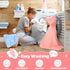 3 27.5 50 Inch 3-10 Moukeren Pcs Hooded Towel for Kids x Large Toddler Baby Bath Towel Coral Fleece Soft Absorbent Kids