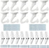 GoodtoU 10 Sets Heavy Duty Ceiling Hooks with Hardware for Hanging Plants, Ceiling Installation, Cavity Wall Fixing -