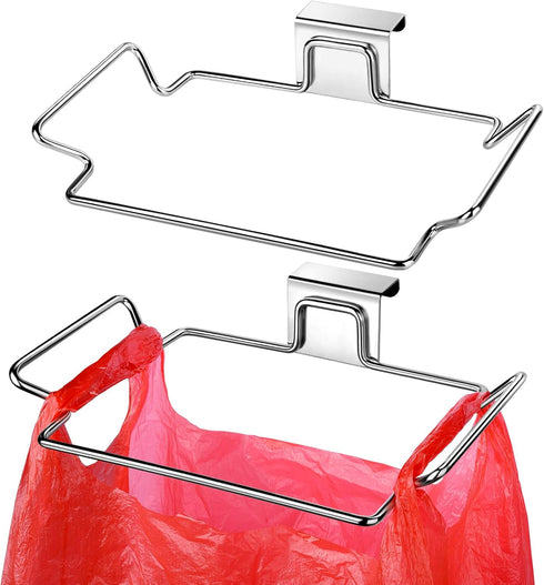 HNYYZL Trash Bag Holder,2 Pack Trash Bag Holder for Cabinet Door and