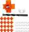 Eggluuz Chicken Waterer Nipple Horizontal Side Mount Automatic Nipples Drinker for Chickens 16