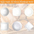 100PCS Bowl Covers for Bread Proofing, Reusable Elastic Plastic Bowl Covers for Bread Rising, Storage Containers