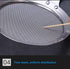 Fine Mesh Strainers, SUS 304 Premium Stainless Steel Kitchen Colander Sieve, Hand-held Oil Spoon with Good Grip