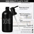 Set 3 1 Countertop Dish Soap Dispenser for Kitchen, Glass Dish Soap Dispenser with Sponge Holder, Black Dispenser
