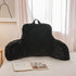 Meeting Story Reading Pillow Bed Rest Pillow with Arms Rabbit Fur for Adults Teens Back Incline Rest Sitting up