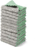 kimteny 12 Pack Dish Towels - 10x10 in Premium Coral Velvet Dishcloths, Super Absorbent Kitchen Towels (Green-Grey)