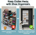 Kotkn 30 Closet Over the Door Shoe Organizer with Breathable Mesh Pockets - Large Capacity Storage for Men & Women