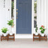 (45.5Long,Multiple Way,4 Wood Flower Stand Small Plant Stand Indoor Outdoor Plant Shelf Low Window Shelf for Plants
