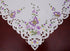 34 Inch Simhomsen Small Spring Butterfly and Floral Tablecloths Toppers, Tablecovers for End Table, Tea Table, Coffee