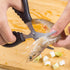 4PCS Seafood Scissors - Stainless Steel Crab Scissors for Kitchen, Multifunctional Tools for Fish, Crab, Shrimp, Lobster