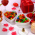 WHJY Cute Heart Shaped Bowls Set of 2, White Candy Dish, Cute Candy Bowl for Date Night, Valentines Day