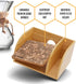 HEXNUB Caddy for Pour Over Coffee Maker, Bamboo Stand for Chemex, Bodum, Cosori Carafes, Heatproof Mat