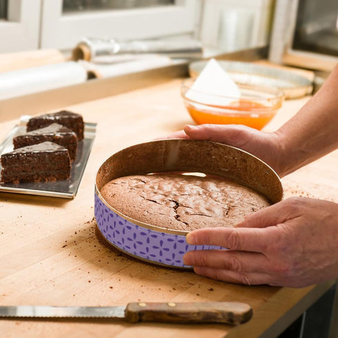 yueton 2PCS Bake Even Strips, Cake Baking Tray Cloth Strips for Preventing Deformation of Cake Edges