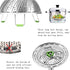 Veggie Steamer Basket, Stainless Steel Folding Vegetable Steamer Insert, Expandable for Various Size Pots (5.5" to 9")