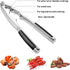 2 Nut Crackers Pecan Nutcracker Walnuts Plier with Non-slip Handles Heavy Duty Crab Cracker Tool with Good Grip Picks