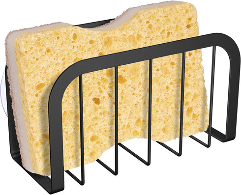 HLOOL Sponge Holder for Kitchen Sink with Suction Cups, Kitchen Sponge Holder,Sink