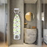 Ironing Board Hanger Wall Mount Organizer, Storage Rack for Laundry Rooms