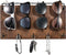 Emibele Sunglass Organizer Wall Key Holder, Decorative Wood Wall Jewelry Organizer Glasses