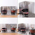 2Pcs Disposable Oil Splash Guard, Aluminum Foil Gas Stove Oil Splatter Screen Board for Kitchen and Dining Room