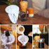 Coffee Sock Strainer, Traditional Thai Brewing Coffee Filter for Rich Coffee and Tea, 3 inch