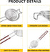 NileHome Egg Separator Egg Yolk White Separator Stainless Steel Egg White Yolk Sifting Filter Egg Divider Kitchen Tool