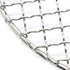 Bacon Cooking Rack for Oven Use, Dia 10.4" Wire Cooling Racks for Baking, Round Stainless Steel Wire Cooking Racks