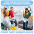 Hushee 12 Sets Funny Plastic Bottle Chug Baby Shower Games Juegos Para Plastic Baby Bottles Disposable Diapers Gender