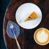 2 Pack Set, Counter, Coffee Spoon and Leaf Rest Ice Cracks Leaf Ladle Holder, Tea Spoon Rest for Kitchen Dining Table