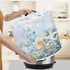 Floral Print Pressure Cooker Dust Cover Compatible with 6 Quart - Durable Cover with Pocket for Kitchen Appliances