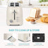 Ultrean Toaster 2 Slice, Stainless Steel with Extra-Wide Slot, Removable Crumb Tray, 6 Browning Settings, 825 W