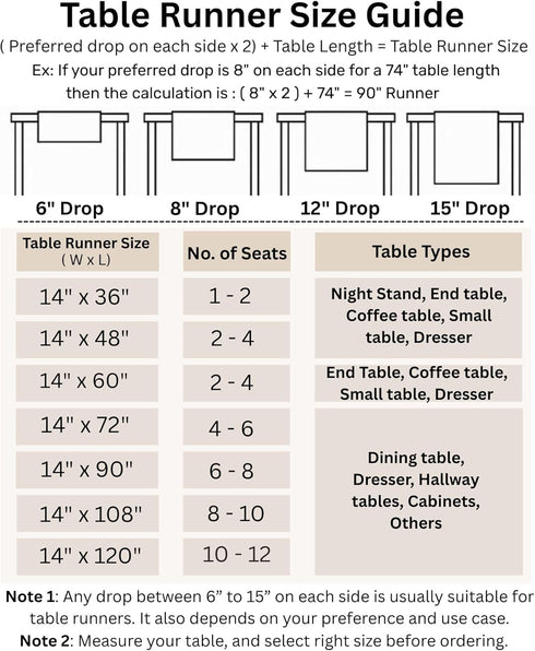 Solino Home Linen Table Runner 48 Inches - 100% Pure Linen Camel Table Runner for Dresser and Coffee Tables