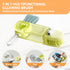 3 in 1 Cup Lid Gap Cleaning Brush Set, Multifunctional Bottle Cleaning Brush Tools (3Pcs, Blue)