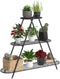 Furshus Plant Stand for Patio, 3-Tier Metal Plant ShelfIndoor/Outdoor Display Rack for Multiple