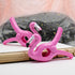 AUEAR Lovely Towel Clips, Chair Holders for Beach or Home, Portable Secure Accessories, Pink Flamingo, 4-Pack