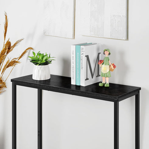 YBING Narrow Console Table Small Entryway Table Thin Table Sofa Side Table Hallway Table for Living Room Foyer Bedroom