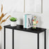 YBING Narrow Console Table Small Entryway Table Thin Table Sofa Side Table Hallway Table for Living Room Foyer Bedroom