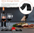 Luxshiny European Style Wine Racks Countertop Wine Bottle Display Mat Wine Holders Storage Organizer Can Easy Stacker Storage Rack for Kitchen Countertops Pantry Fridge Black by Luxshiny