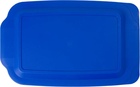 Replacement Lid Cover for Pyrex 3 QT Glass Baking Dish, Casserole Container 233-PC (Blue)